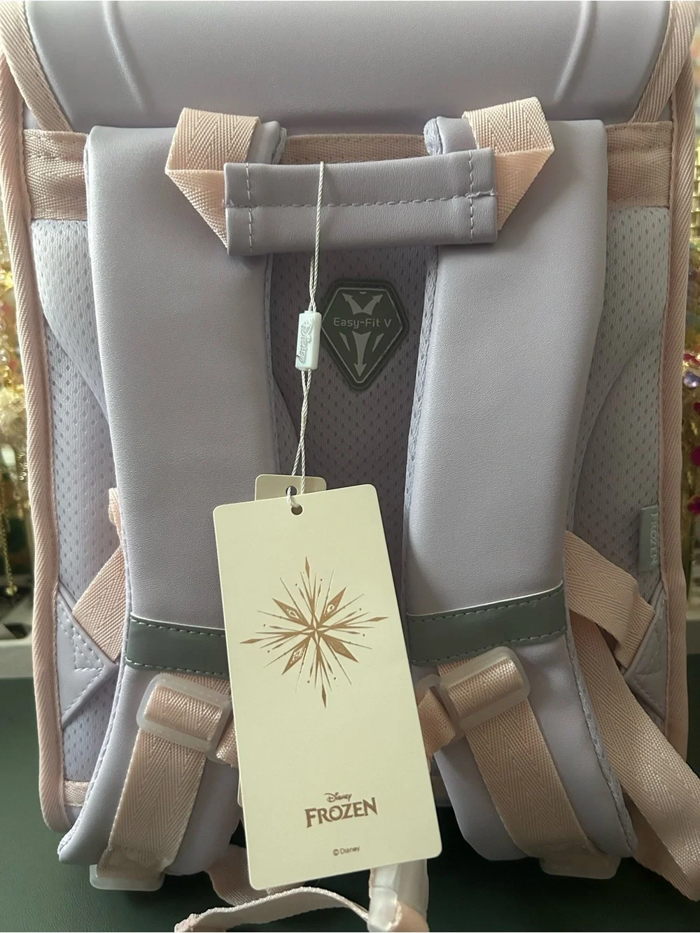 Disney Lavender & Pale Pink Frozen Backpack